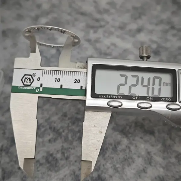 31mm Green Luminous Watch Dial for NH Movements - Image 4