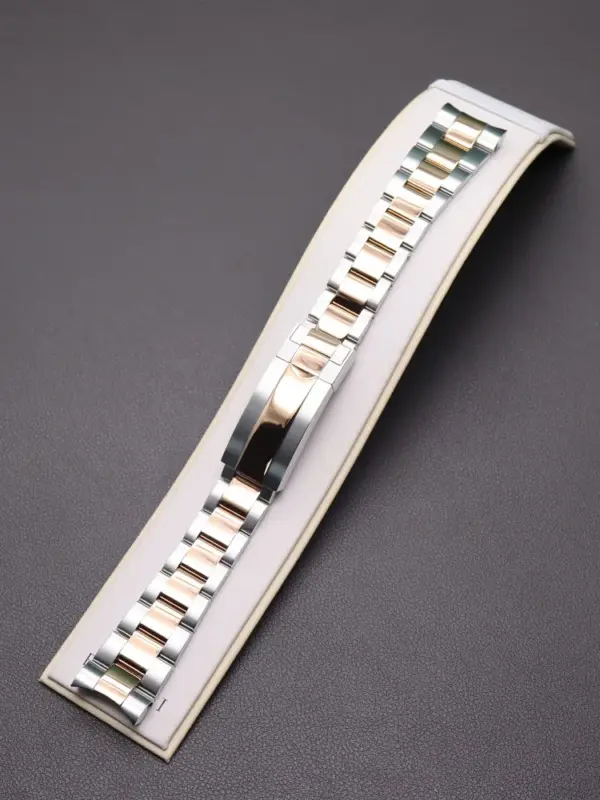 20mm Stainless Steel Watch Strap with Clasp - Image 7