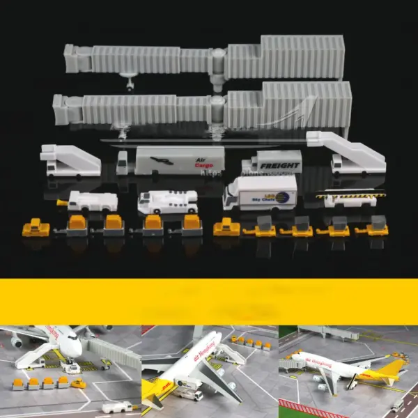 1:400 Scale Aircraft Ground Handling Model Set