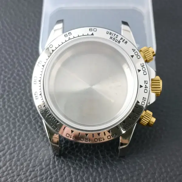 39.3mm Stainless Steel Watch Case for VK63 - Image 58