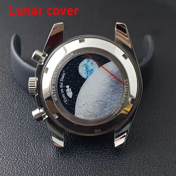 39.7mm Stainless Steel Watch Case for VK63 - Image 6