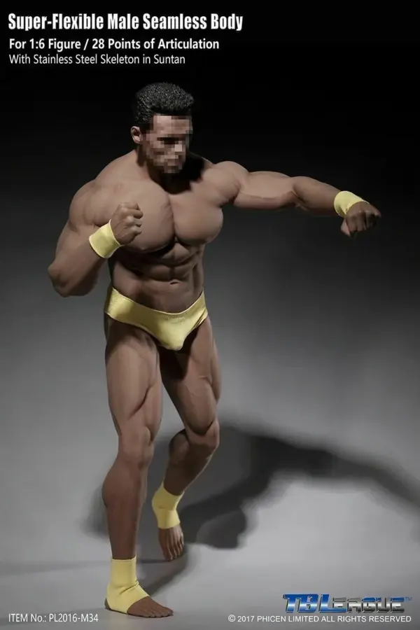 1/6 Seamless Male Doll Body for Action Figures - Image 4