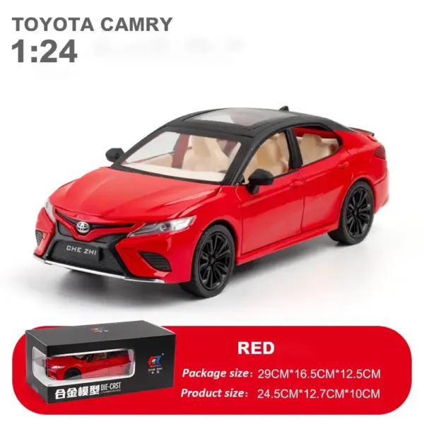 1:24 Toyota Camry Diecast Model Car - Image 9