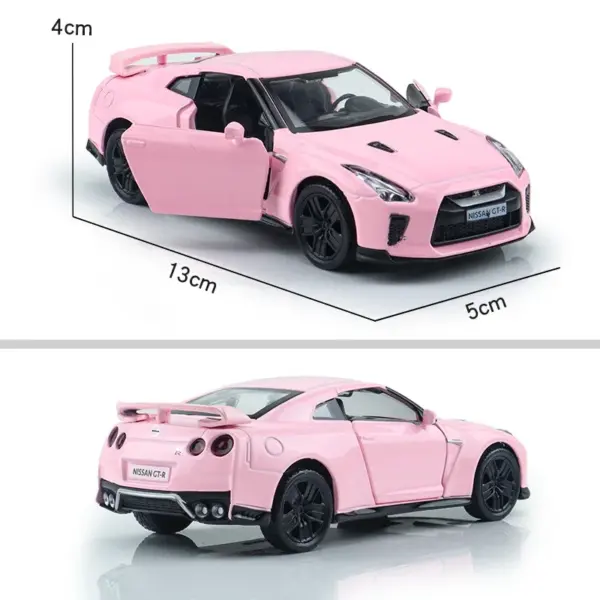 1:36 Nissan GTR R35 Diecast Model Car - Image 13