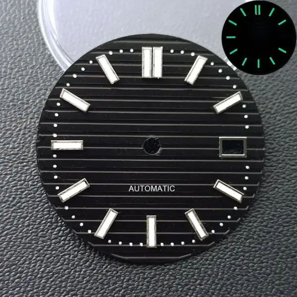 29.8MM Green Luminous Watch Dial for NH35 - Image 3