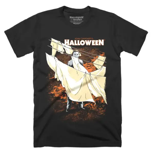 Halloween Scared To Death Graphic T-Shirt