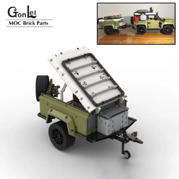 MOC Trailer Building Kit for 42110 Defender - Image 2