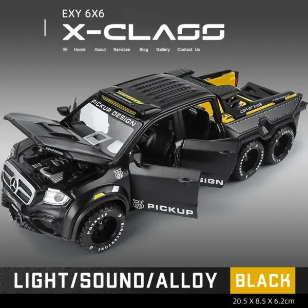 1:28 Mercedes Benz X-Class Off Road Pickup - Image 7