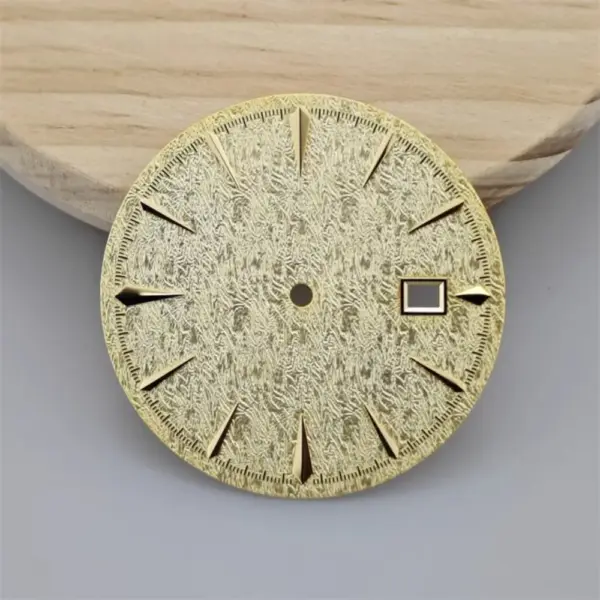 35mm Silver Gold Rose Watch Dial for NH35 NH36 - Image 4