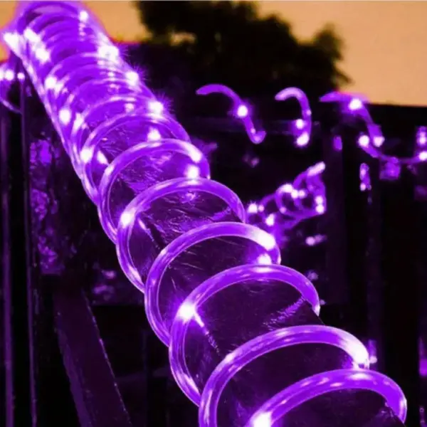 50 LED Solar Tube String Lights 5M Waterproof - Image 10