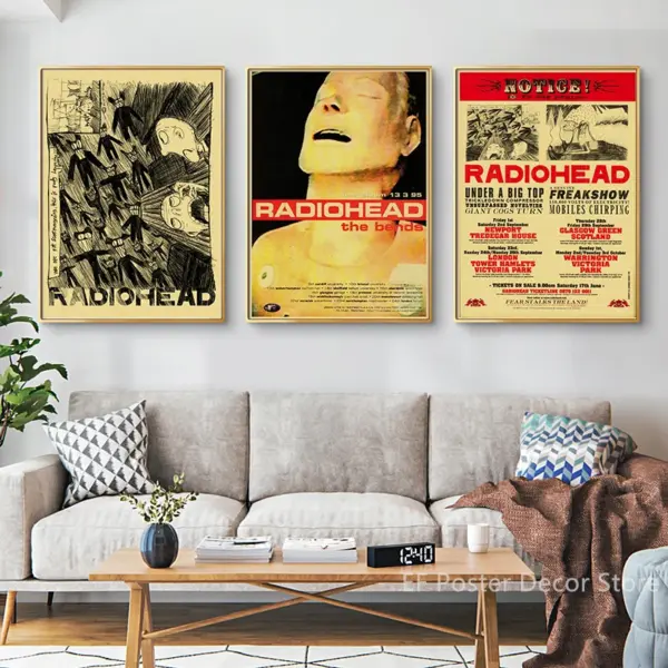 Radiohead Retro Album Art Poster Print - Image 2