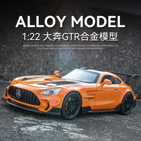 1:22 Mercedes-Benz GTR Diecast Model Car