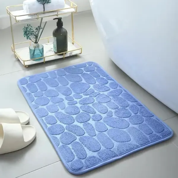 3D Pebble Memory Foam Bath Mat 40x60cm - Image 12