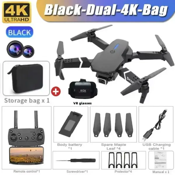 E88Pro Drone 4K Dual Camera with GPS - Image 10