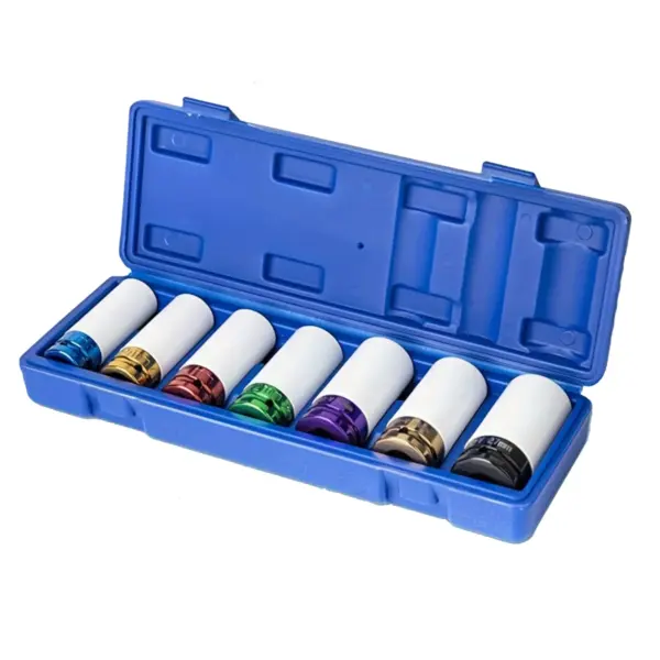 7pcs 1/2 inches Drive Thin Wall Impact Socket Set - Image 10