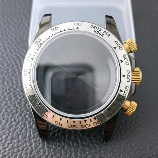 39.3mm Stainless Steel Watch Case for VK63 - Image 63