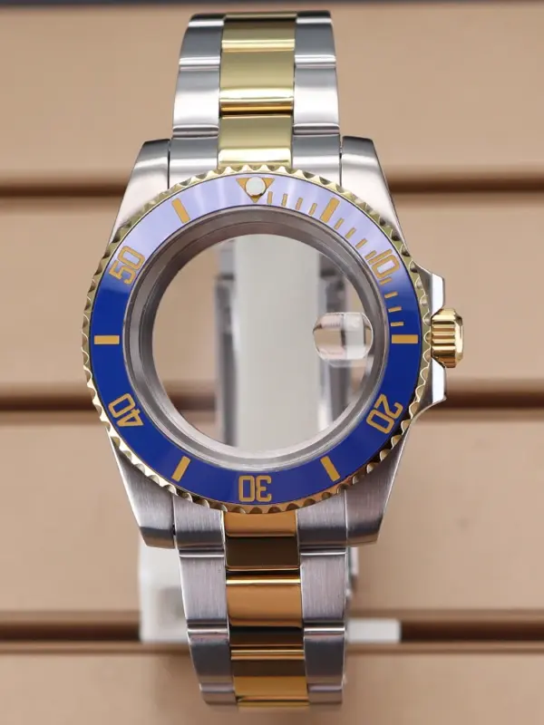 40mm Gold Stainless Steel Watch Case Set - Image 9