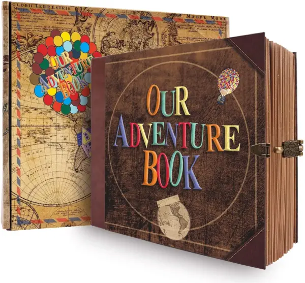 DIY Adventure Travel Photo Album with 146 Pages