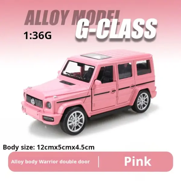 1:36 Scale Alloy SUV Toy Car Model - Image 3