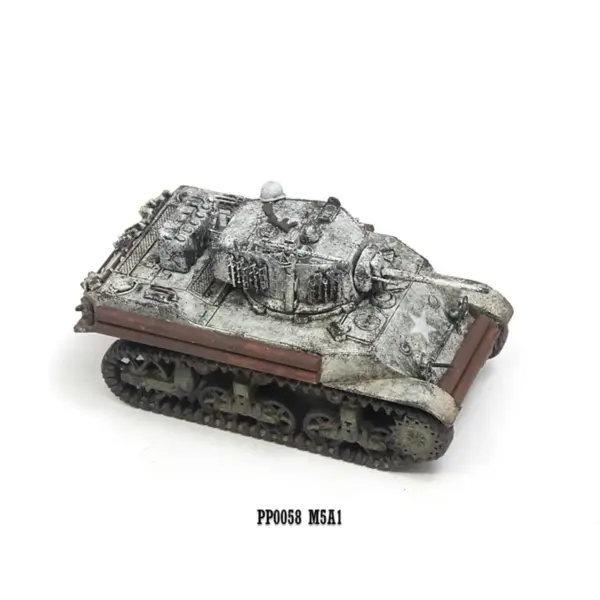 1:72 Scale M5A1 Light Tank Model Ornament - Image 6