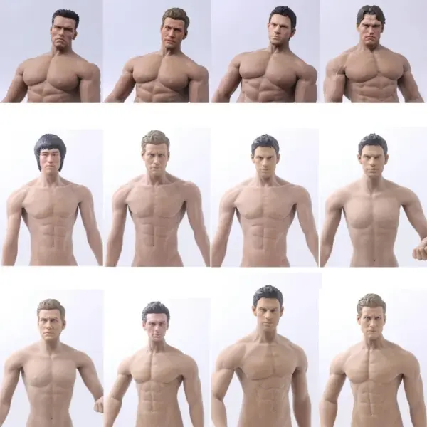 1/6 Seamless Male Doll Body Set for Action Figures