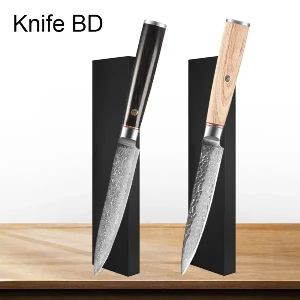 Multifunctional Chef's Knife Set with Wood Handle - Image 8