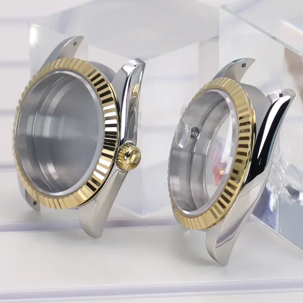 36mm/40mm Stainless Steel Watch Case for Seiko - Image 4