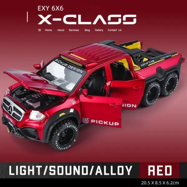 1:28 Mercedes Benz X-Class Off Road Pickup - Image 8