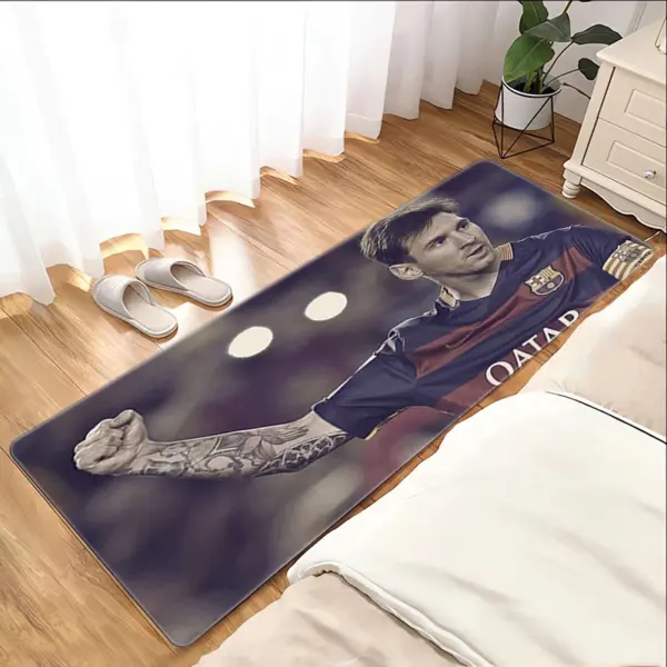 Messi and Neymar Non-Slip Bath Mat Set - Image 3