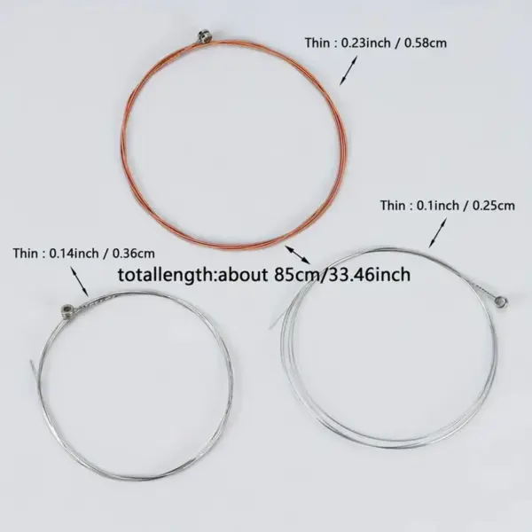 Acoustic Guitar Strings Set for Folk Guitars - Image 2