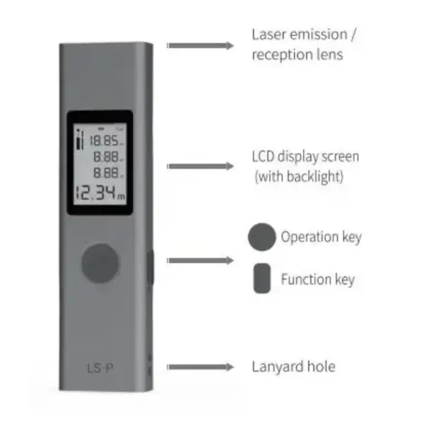AtuMan DUKA Laser Range Finder 40m Precision Tool - Image 6