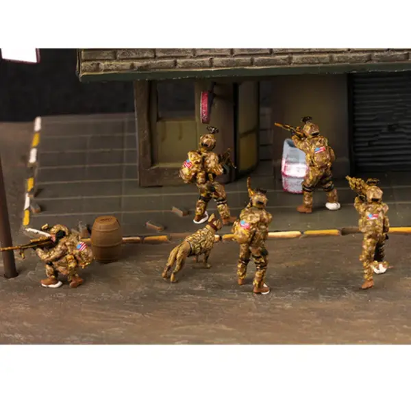 1:72 Scale US Navy SEALS 6 Soldier Set - Image 4