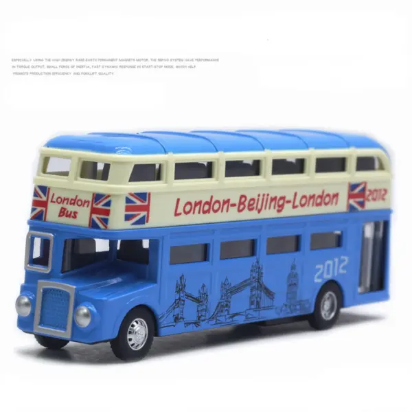 London Double Decker Bus Diecast Model - Image 11