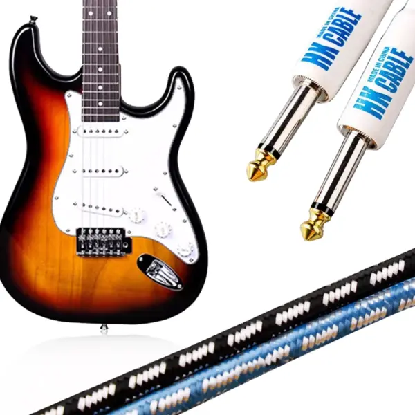 Pro-Grade 3m Guitar Cable for Musicians