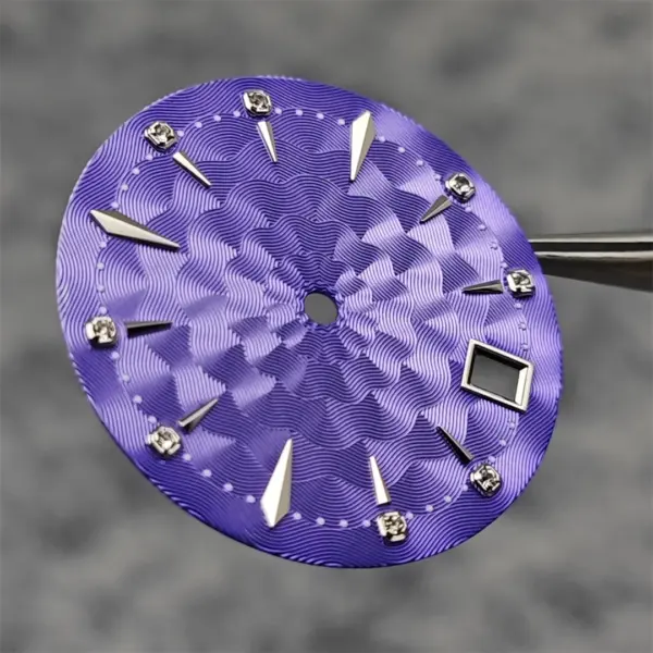 29mm Women's Watch Dial with Diamond Design - Image 15