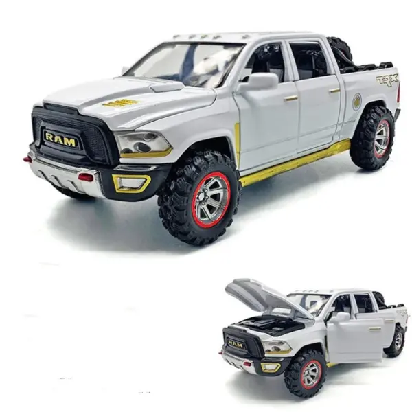 1:32 Dodge Ram TRX Alloy Car Model Toy - Image 4