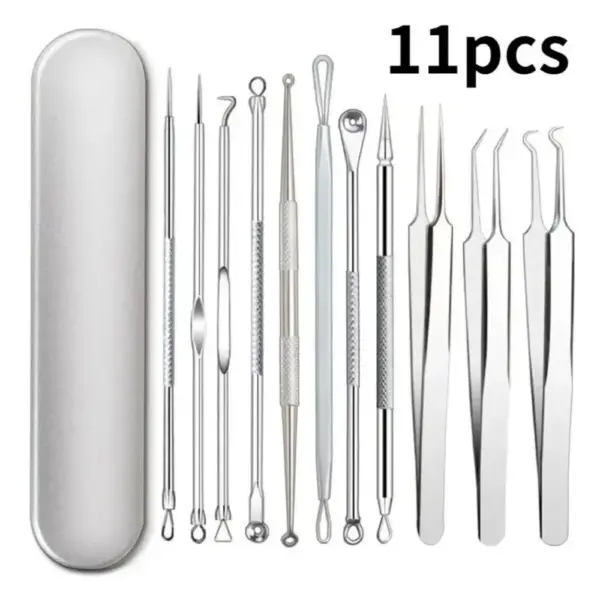 11Pcs Blackhead Removal Tool Kit - Image 6