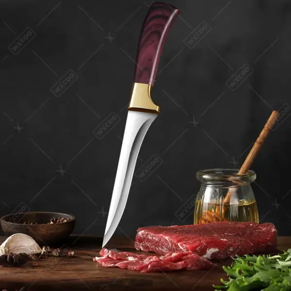 Professional Stainless Steel Boning Knife 14.4 inches - Image 2