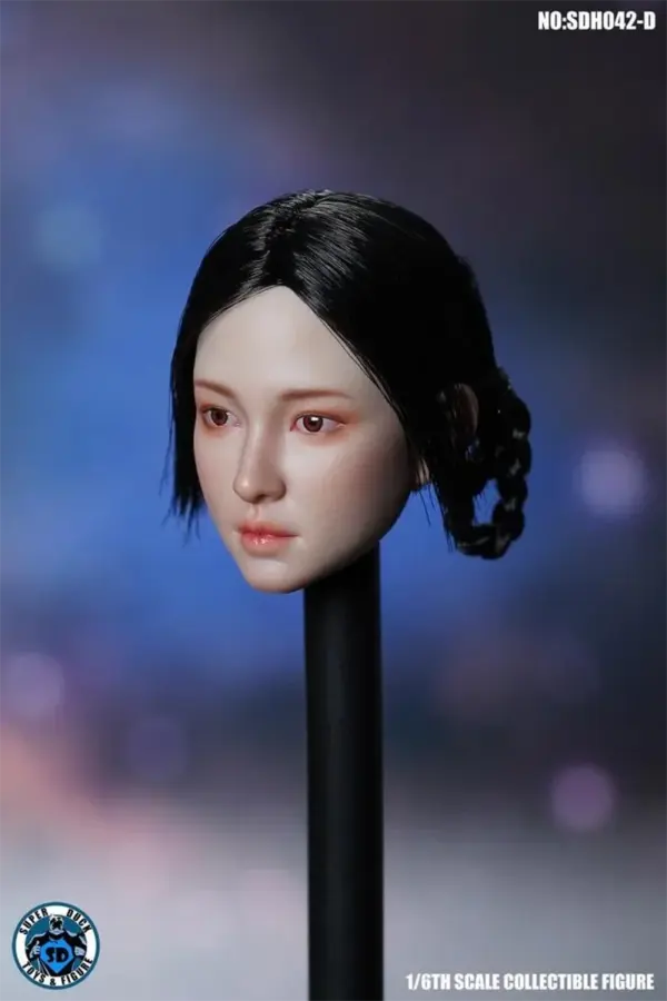 1/6 Scale Asian Beauty Head Sculpt Model - Image 2