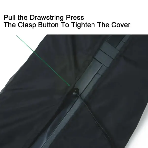 88-Key Piano Keyboard Cover with Drawstring - Image 4