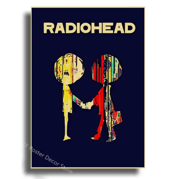 Radiohead Retro Album Art Poster Print - Image 16