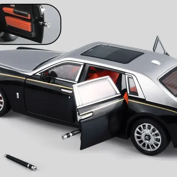 1:18 Rolls Royce Phantom Diecast Model Car - Image 3