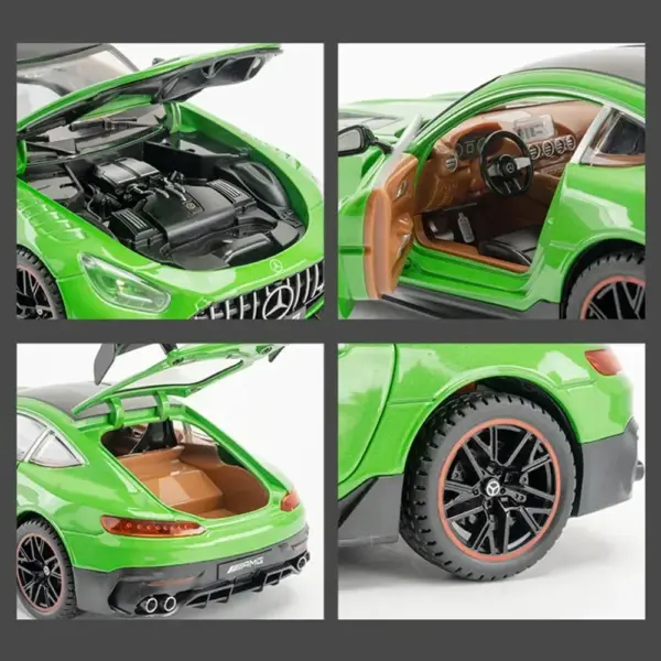 1:18 Mercedes-Benz AMG GT-R Diecast Model Car - Image 5