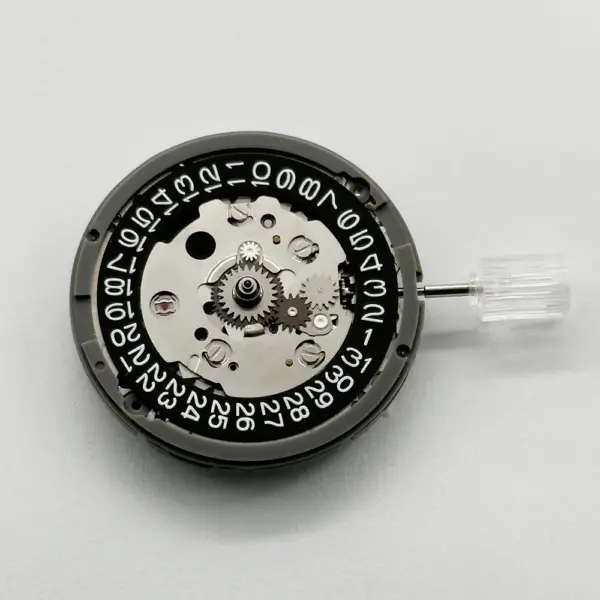 NH34 Automatic Mechanical Watch Movement Black - Image 3