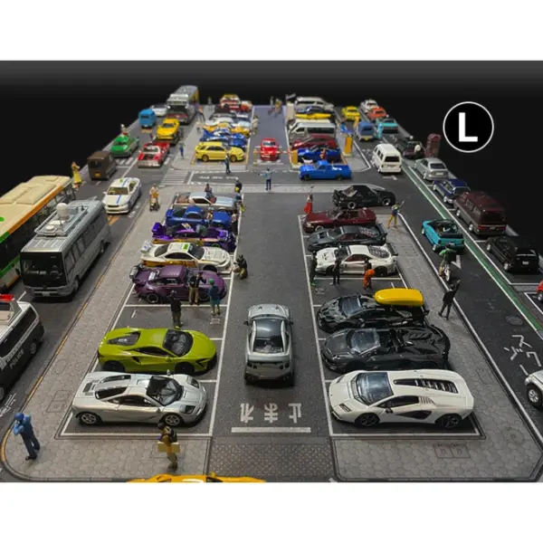 Tokyo Streets 1:64 Scale Car Mat 100x50cm - Image 5