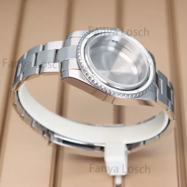 40mm Stainless Steel Watch Case for Seiko - Image 2