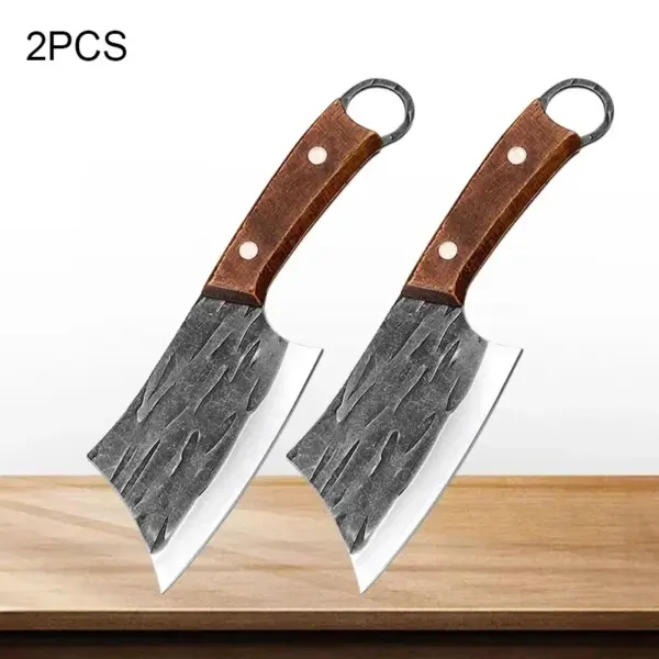 Professional Stainless Steel Kitchen Cleaver Knife - Image 9