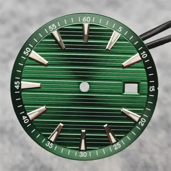 33.5mm Green Luminous Watch Dial for NH35/NH36 - Image 19