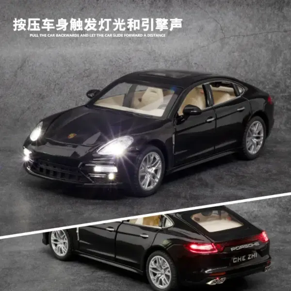 1:24 Diecast Porsche Panamera Toy Car Model - Image 5