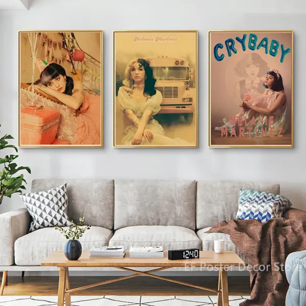 Vintage Singer Retro Music Canvas Poster - Image 2
